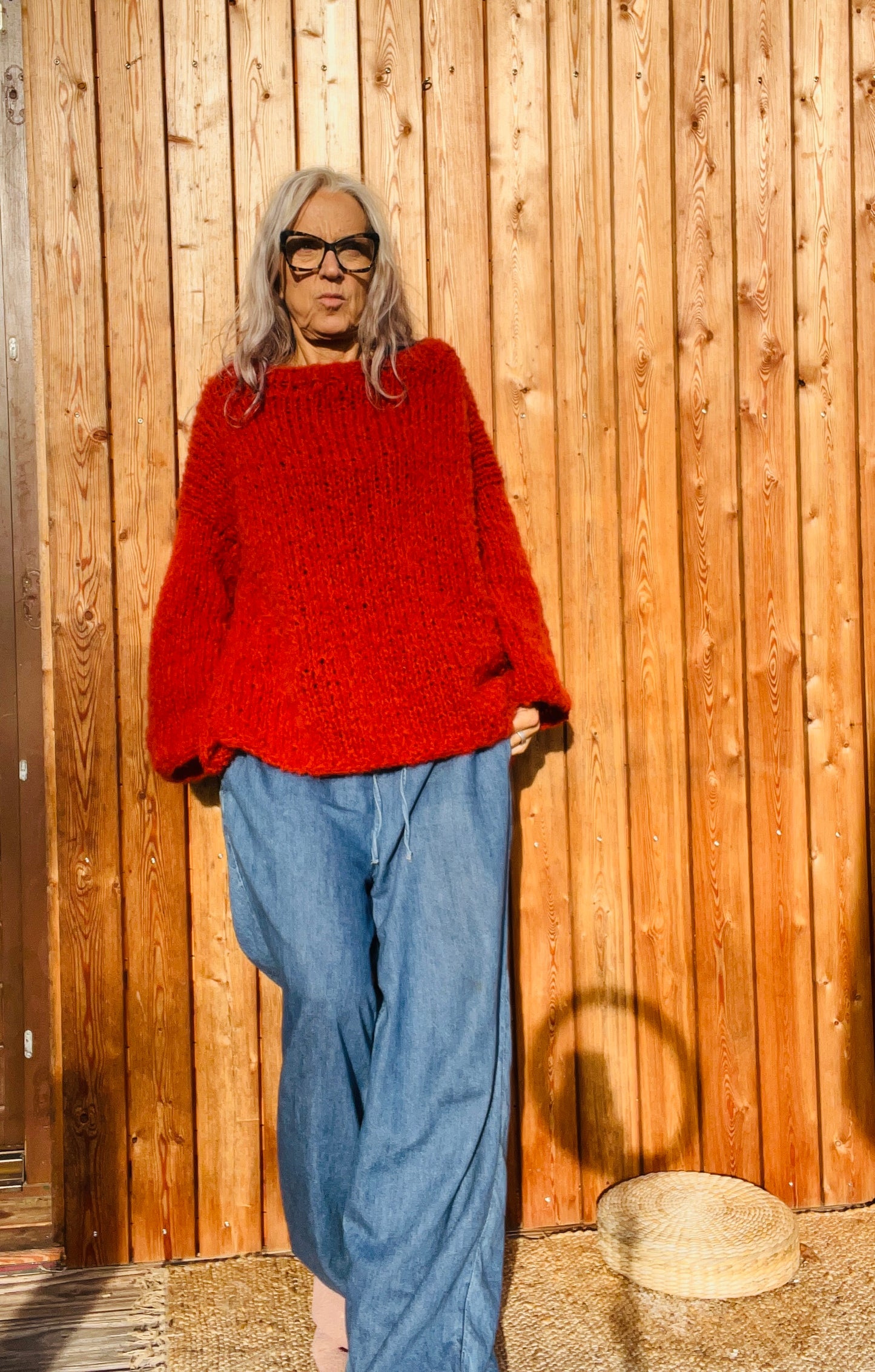 thick alpaca pullover